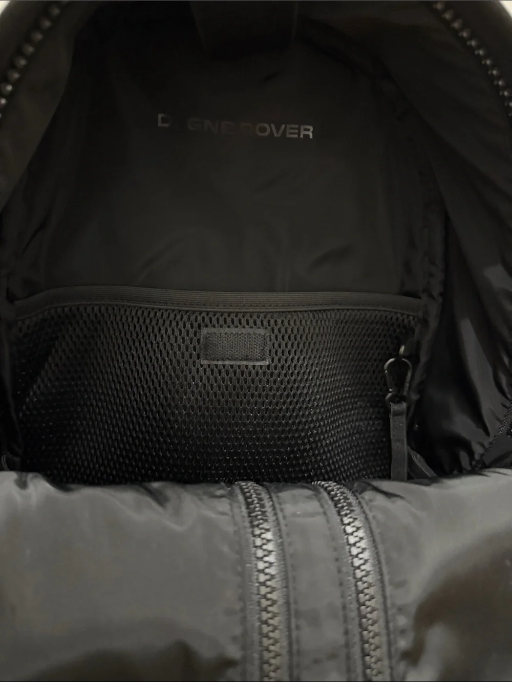 Dagne Dover Dakota Medium Black Neoprene Backpack